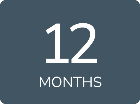 EVENITY® (romosozumab-aqqg) is taken for 12 months